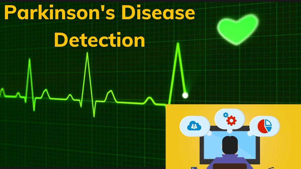 'Video thumbnail for Parkinson's Disease Detection using Machine Learning'