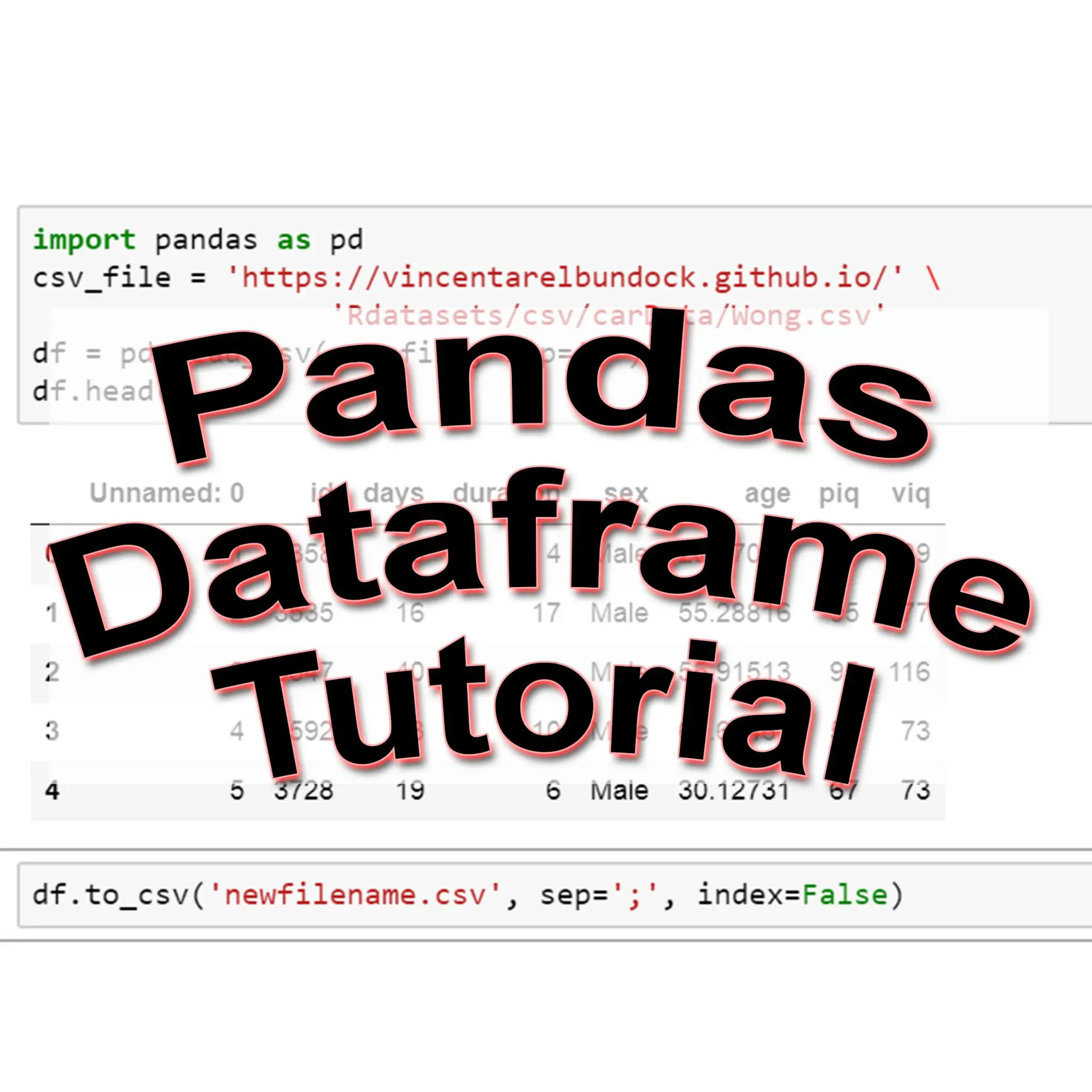 A Basic Pandas Dataframe Tutorial for Beginners