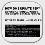 how to upgrade pip in 2 steps