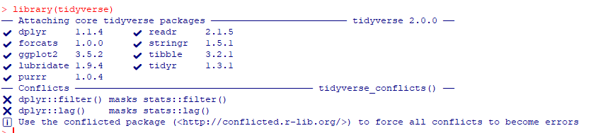 how to load tidyverse