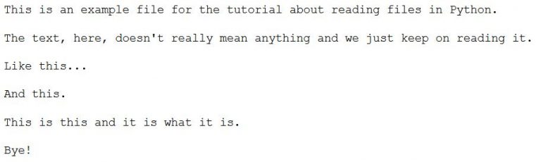 How to Read a File in Python, Write to, and Append, to a File