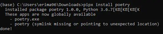 how to install Python packages using pipx