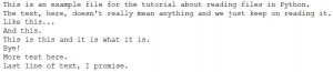 How to Read a File in Python, Write to, and Append, to a File