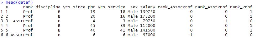 how to make dummy variables in R