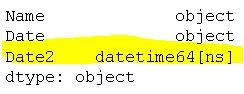 column converted to datetime when reading csv