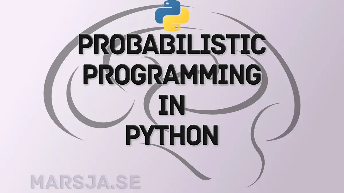 probabilistic programming in Python