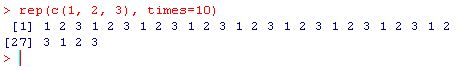 generate a sequence of numbers in R