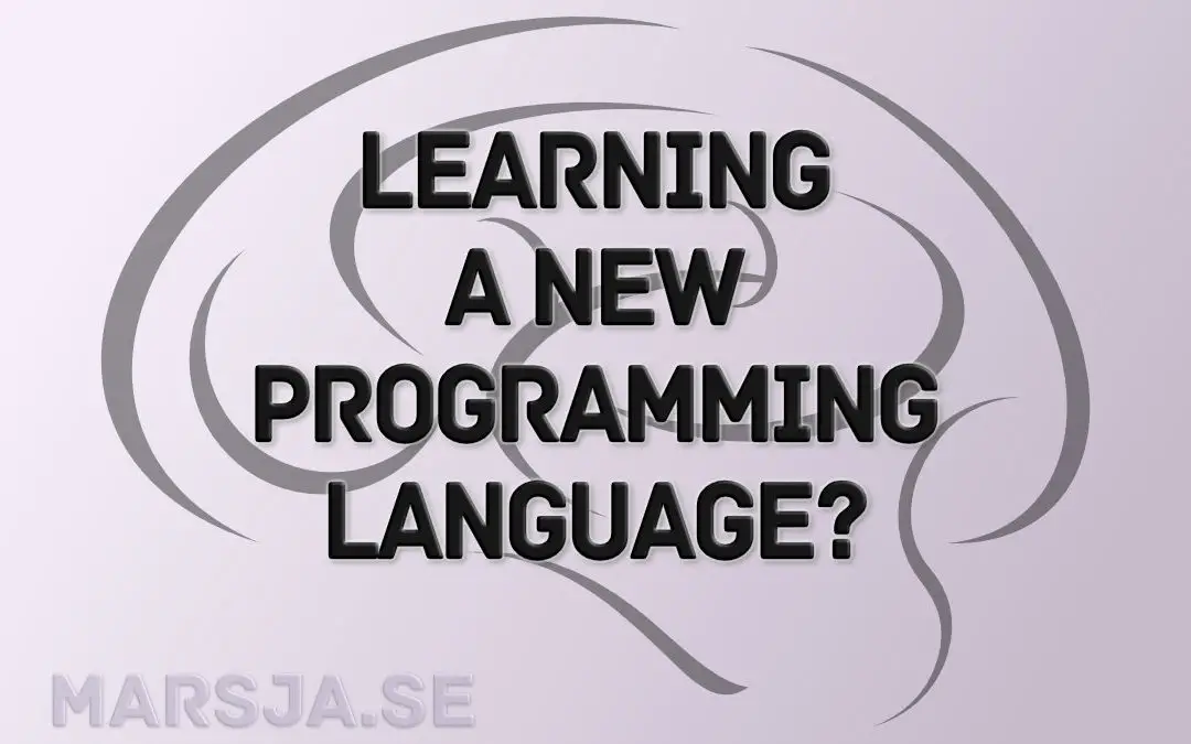 What programming language should I learn – 2