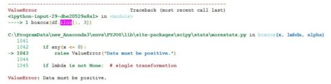 How to use Square Root, log, & Box-Cox Transformation in Python