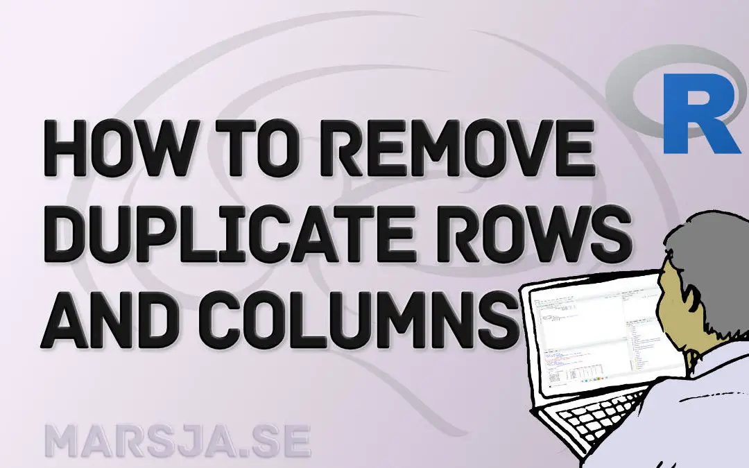 r remove duplicates