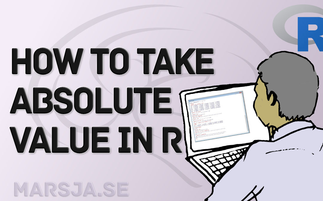 Absolute value in R