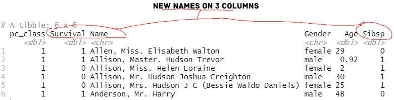 rename columns in r