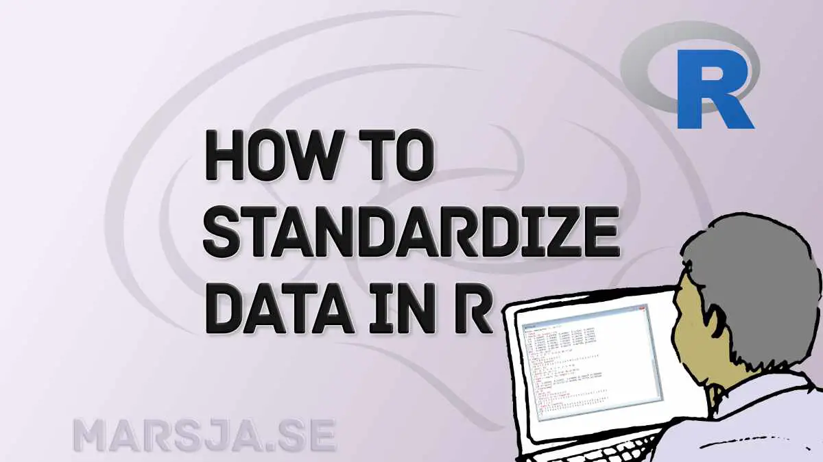 r standardization post