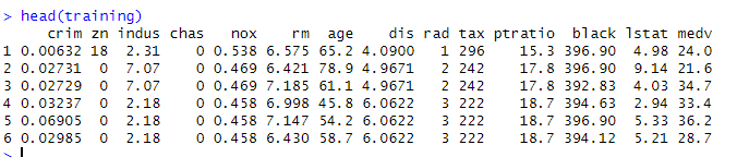 example training data