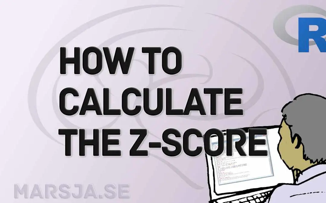How to Calculate Z Score in R