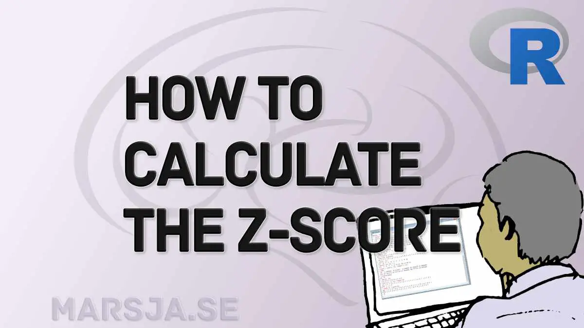 How To Calculate Z Score In R