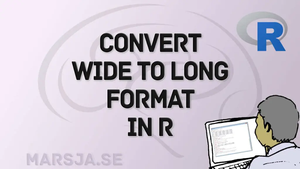 wide format to long format in r