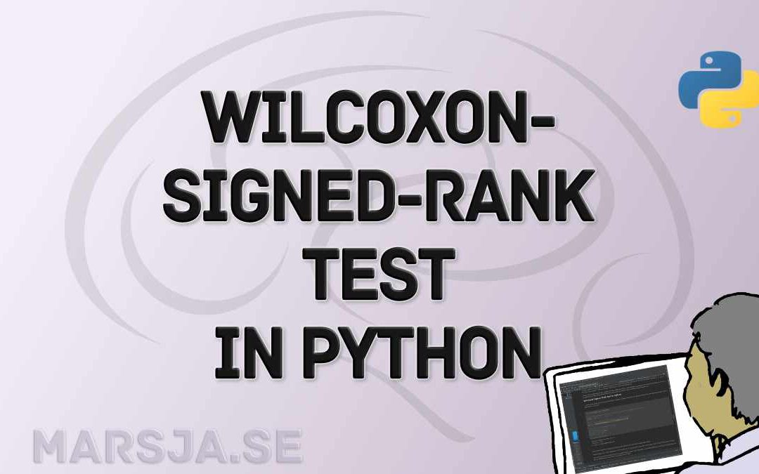 wilcoxon signed-ranked thest python