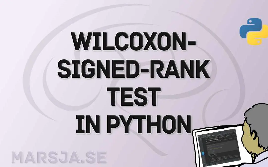 wilcoxon signed-ranked thest python