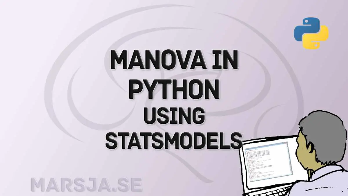 MANOVA in Python