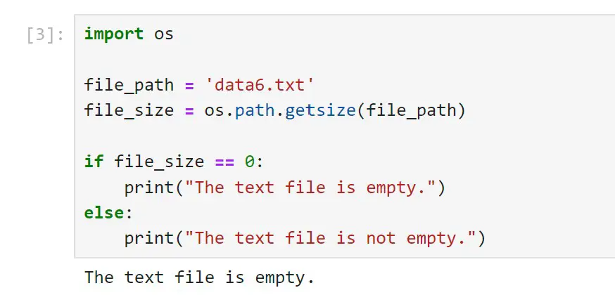 python check if file is empty