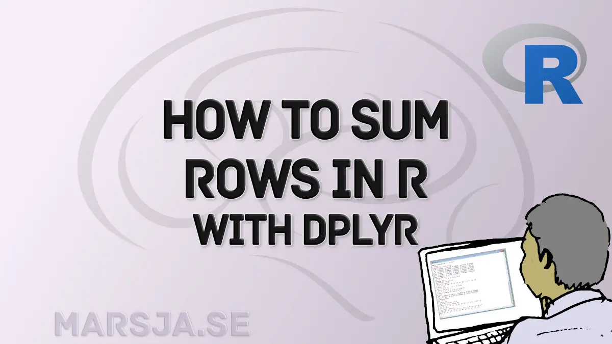 row sum in R tutorial