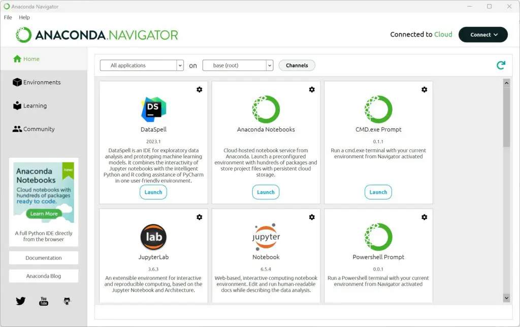 Anaconda Navigator