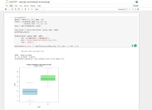 R Script in Jupyter Notebook